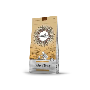 CRAFTIA NATURA CHICKEN & TURKEY PUPPY TOY &  SMALL BREED