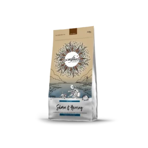 CRAFTIA NATURA SALMON & HERRING PUPPY TOY &  SMALL BREED 640 G