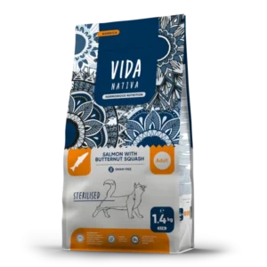 Salmon with Butternut Squash for Sterilised Cats